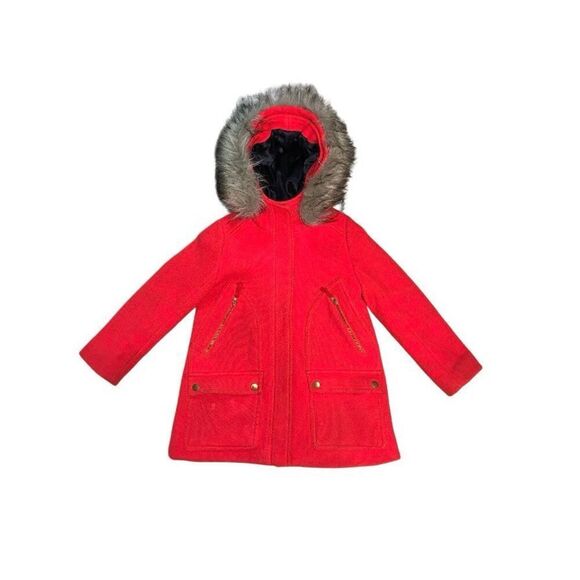 J. Crew Other - Crewcuts Wool Blend Girl’s Parka Coat